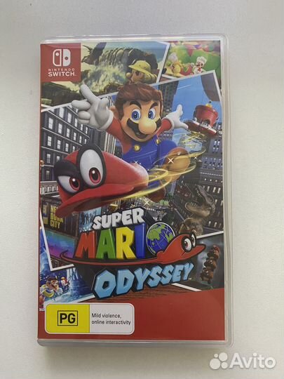 Игра Super Mario Odyssey для Nintendo Switch