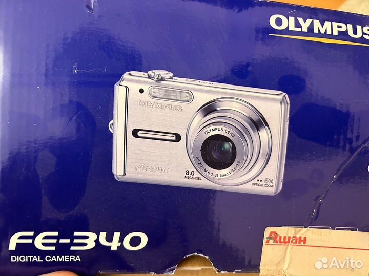 Фотоаппарат olympus fe 340 розовый