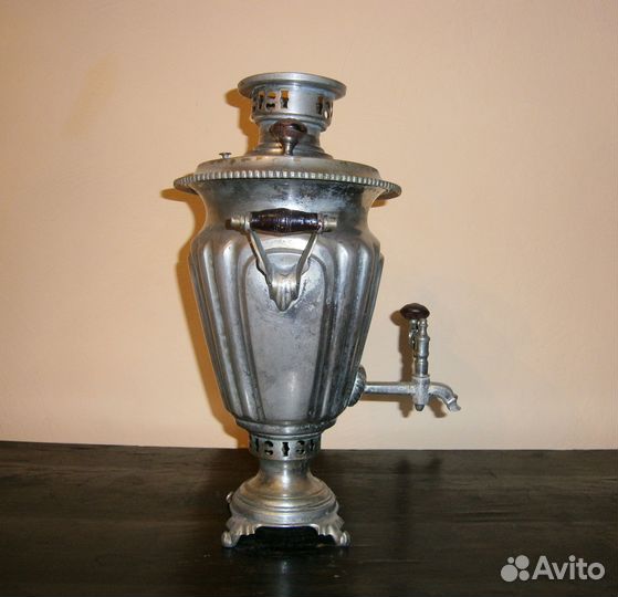 Старинный самовар на 2 литра тет а тет эгоист птв