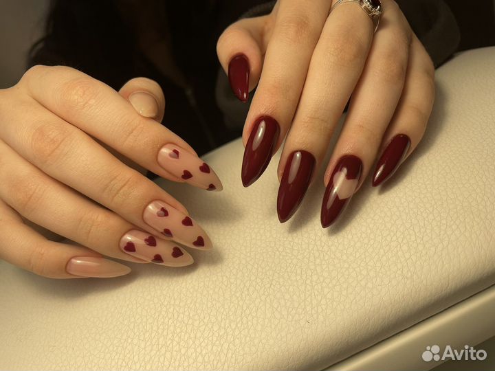 Маникюр/педикюр/брови