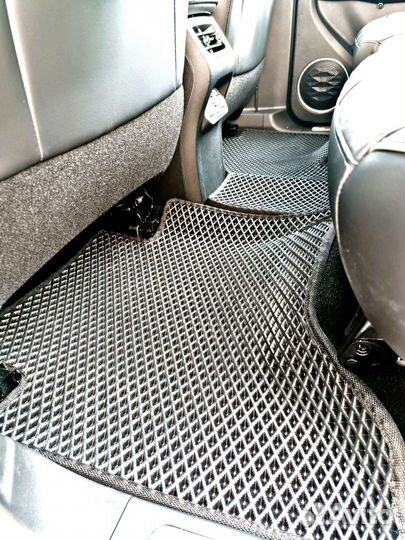 Эва ева коврики в Авто,с 3Д бортами и без/Багажник