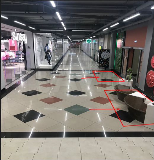 Торговая площадь под островок (цоколь), 5 м²