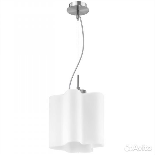 Люстра подвесная металл и стекло в спальню