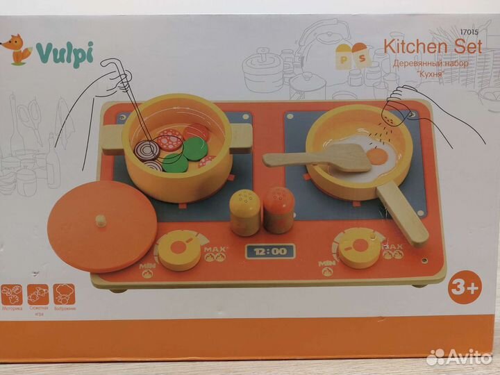 Детская деревянная кухня от Vulpi