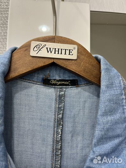 Платье джинсовое 46