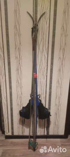 Лыжи деревянные