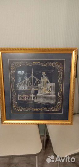 Панно шелкография