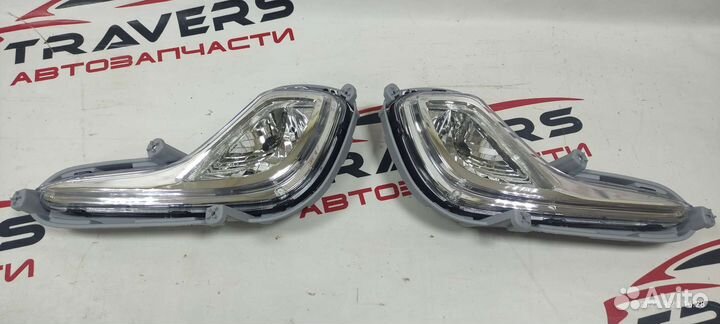 Фары противотуманная Hyundai Solaris 2010-2014