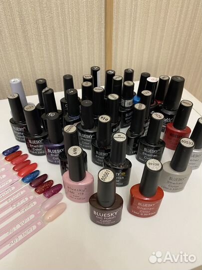 Гель лак для ногтей 34 шт