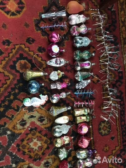 Елочные игрушки СССР