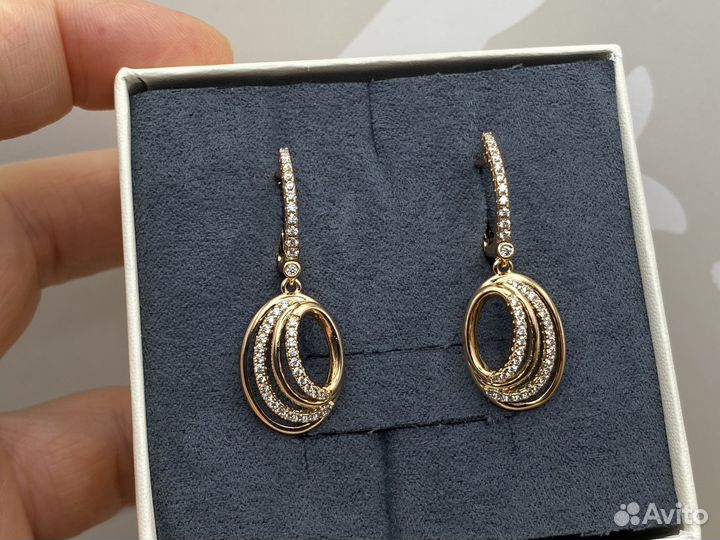 Серьги лёгкие