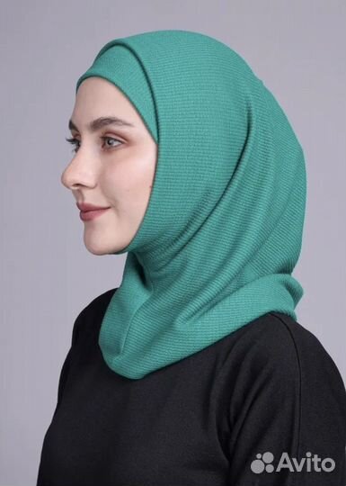 Шапка снуд трансформер