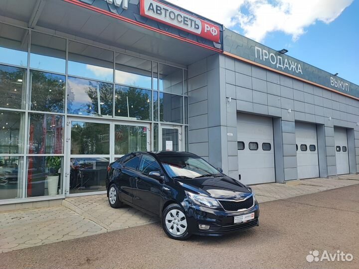 Kia Rio 1.6 МТ, 2016, 102 123 км