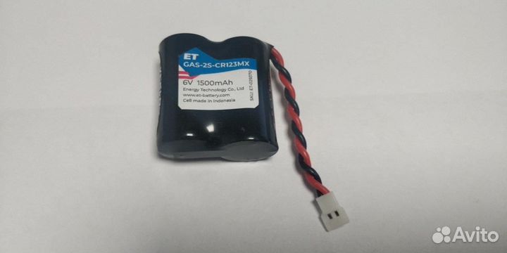 Батарея ET Gas-2S-CR123MX для счетчика газа