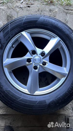 Шины лето 255/60 r17 диски 5х114.3
