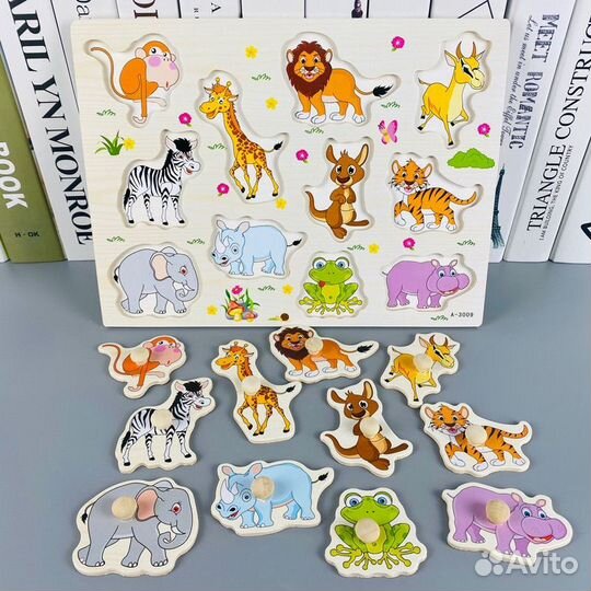 Рамки вкладыши развивающие игры