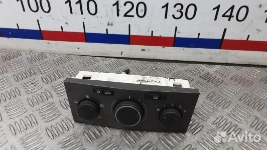 Блок управления печки и климат-контроля opel astra