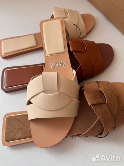 Шлепанцы Zara