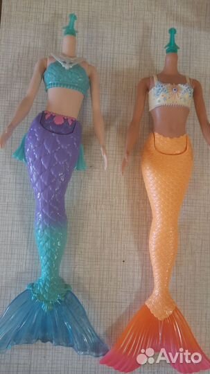 Тела Барби русалок