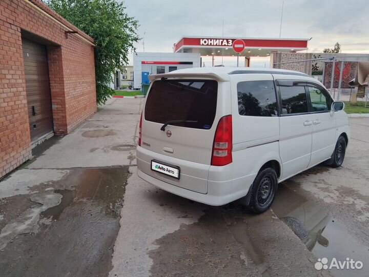 Nissan Serena 2.0 CVT, 2002, 67 000 км