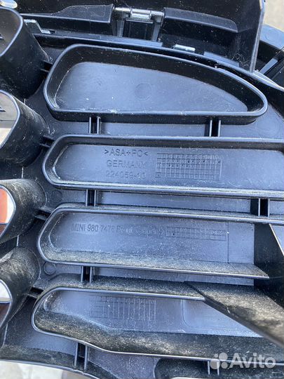 Решетка радиатора mini cooper s