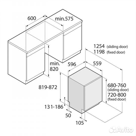Посудомоечная машина asko DFI644B/1