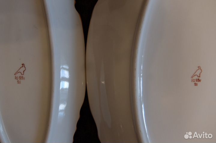 Сервиз Дулево Воспоминание и блюдо Kahla