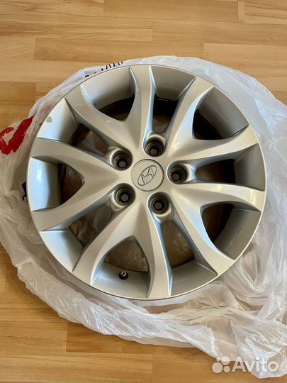 Диски литые Hyundai, Kia r16 (оригинал)