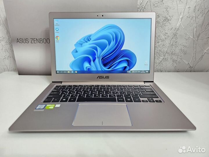 Металлический Ультрабук Asus серии Zenbook