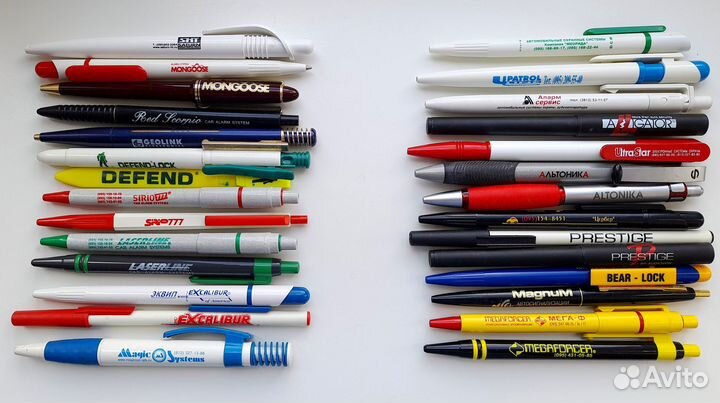 Коллекция редких шариковых ручек