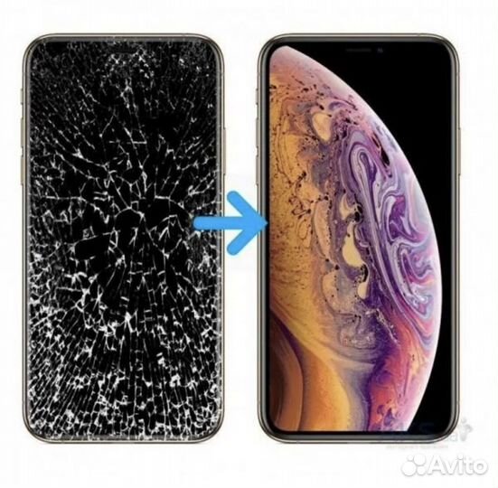 Полировка переклейка замена матрицы