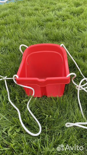 Детские качели пластиковые