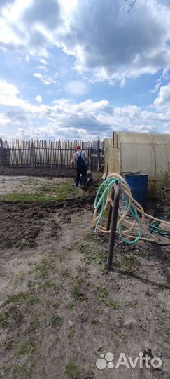 Вспашка огорода мотоблоком