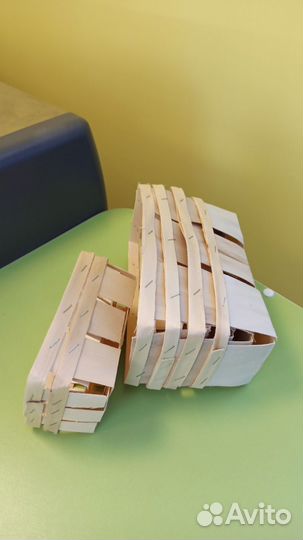 Лукошко корзинка из шпона