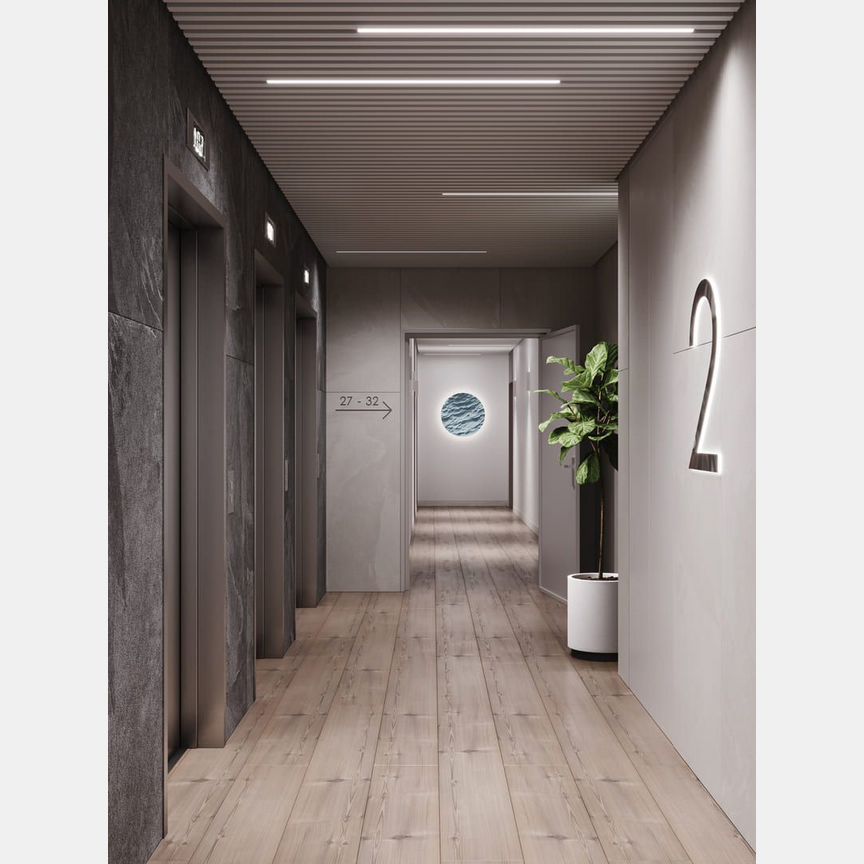 1-к. квартира, 46,4 м², 21/28 эт.