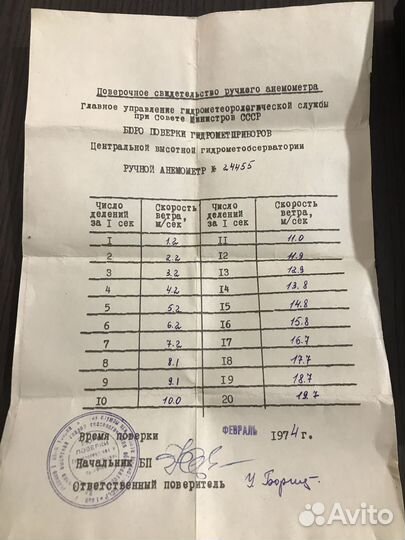 Анемометр