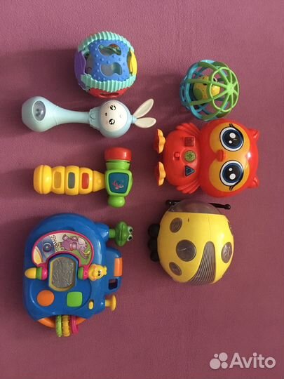 Музыкальные игрушки пакетом
