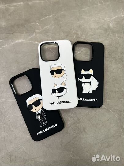 Чехлы Karl Lagerfeld для iPhone 15 pro max/15 pro