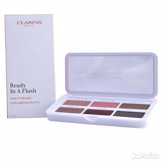 Clarins Ready In A Flash Eyes & Brow Palette Палет