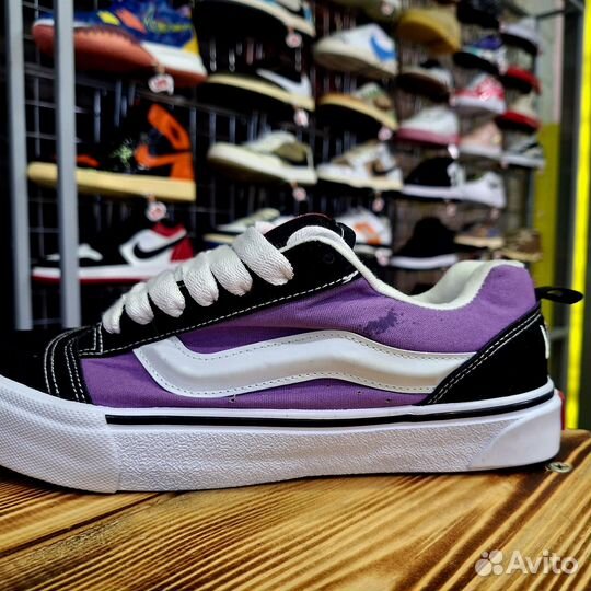 Кеды Vans Knu Skool Black Purple