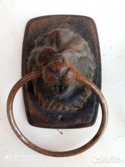 Ручка дверная Голова Льва. СССР