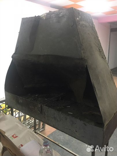 Мангал с вытяжкой