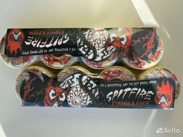 Скейтборд колеса SpitFire Neckface 53mm