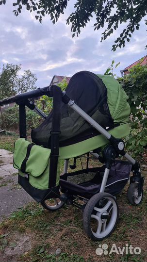 Коляска teutonia be you 2 в 1 + прогулка в подарок