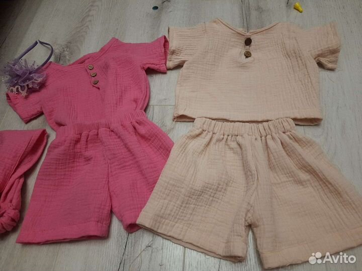 Костюм шорты и футболка