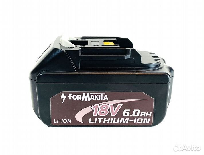 Li-Ion Makita 18V аккумулятор 6 Ah