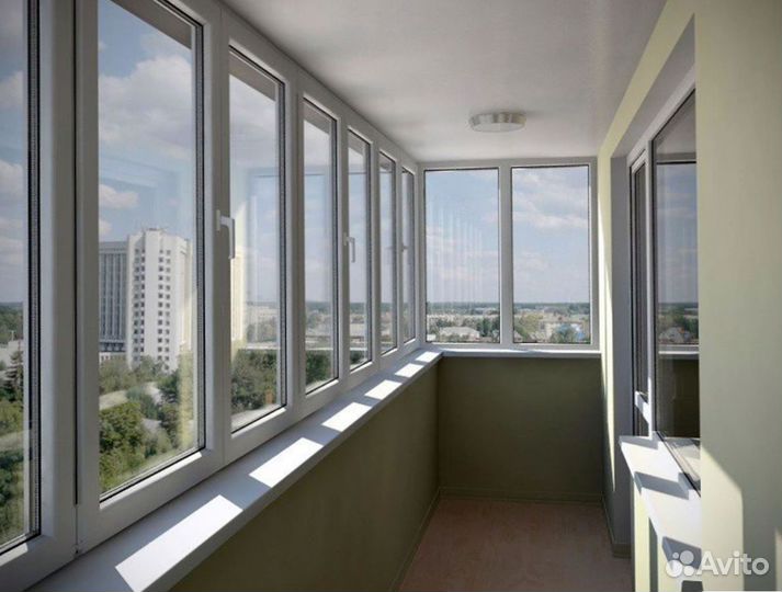 Остекление балконов и лоджий