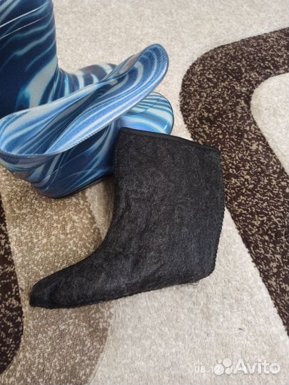 Резиновые сапоги 33 новые