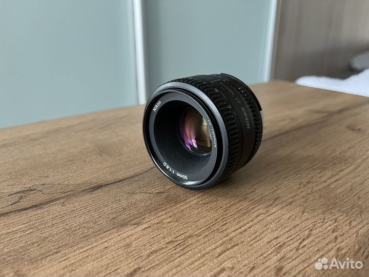 Объектив AF Nikkor 50mm f/1.8D