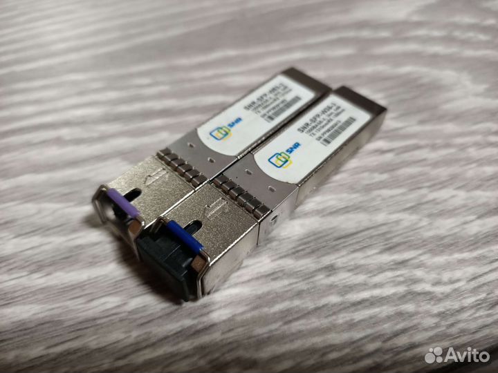SFP модули SNR комплект 3км